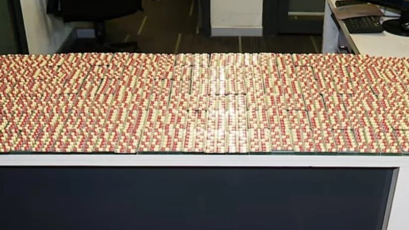 The Georgian Interior Ministry said an Israeli citizen born in 2003, identified as H.A., has been detained on charges of the illegal acquisition, possession, and attempted smuggling of a particularly large quantity of psychotropic substances into Georgia