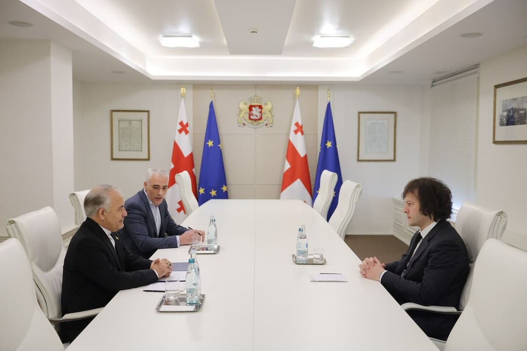 Georgian PM meets Iranian Ambassador ahead of departure