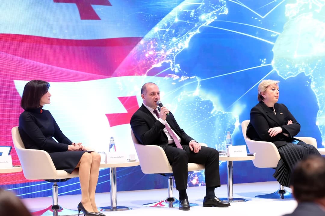 გივი მიქანაძე ელჩების ყოველწლიურ კონფერენციაზე სიტყვით გამოვიდა