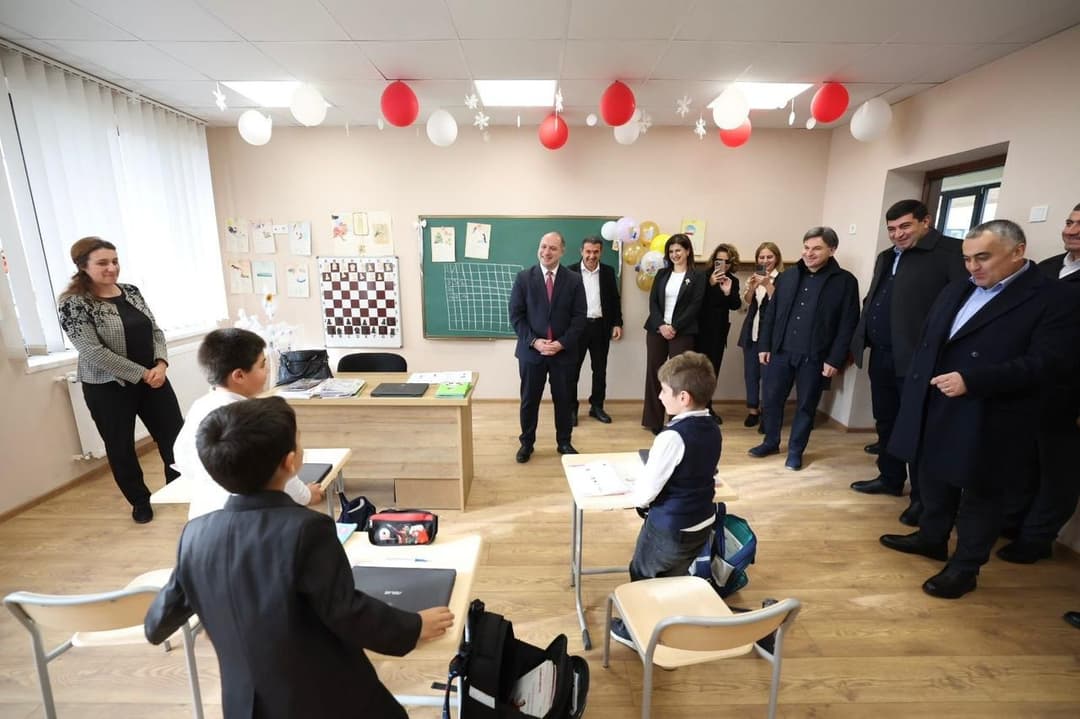 ახალქალაქის მუნიციპალიტეტში 3 ახლად რეაბილიტირებული საჯარო სკოლა გაიხსნა