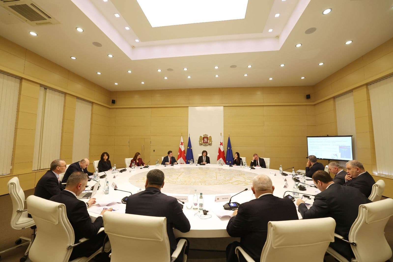 ირაკლი კობახიძემ შვეიცარიელმა ექსპერტმა მყინვარული ხეობების კვლევის შედეგები გააცნო