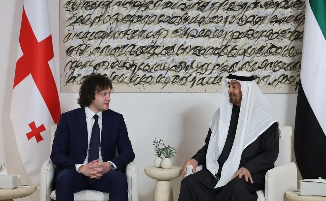 Georgian PM meets UAE President 
