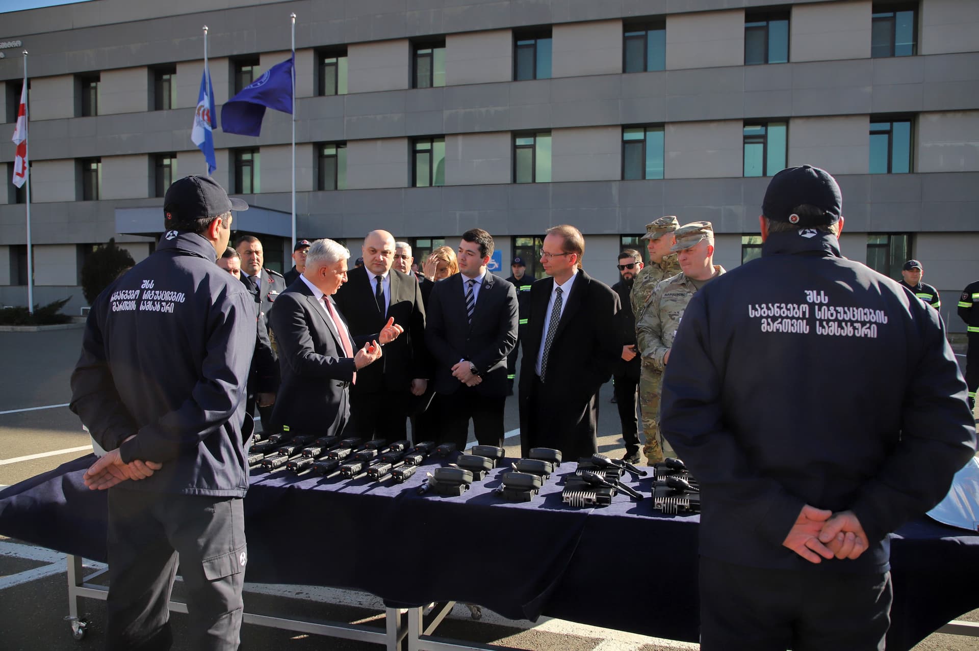 The Georgian side expressed gratitude to the United States for its support