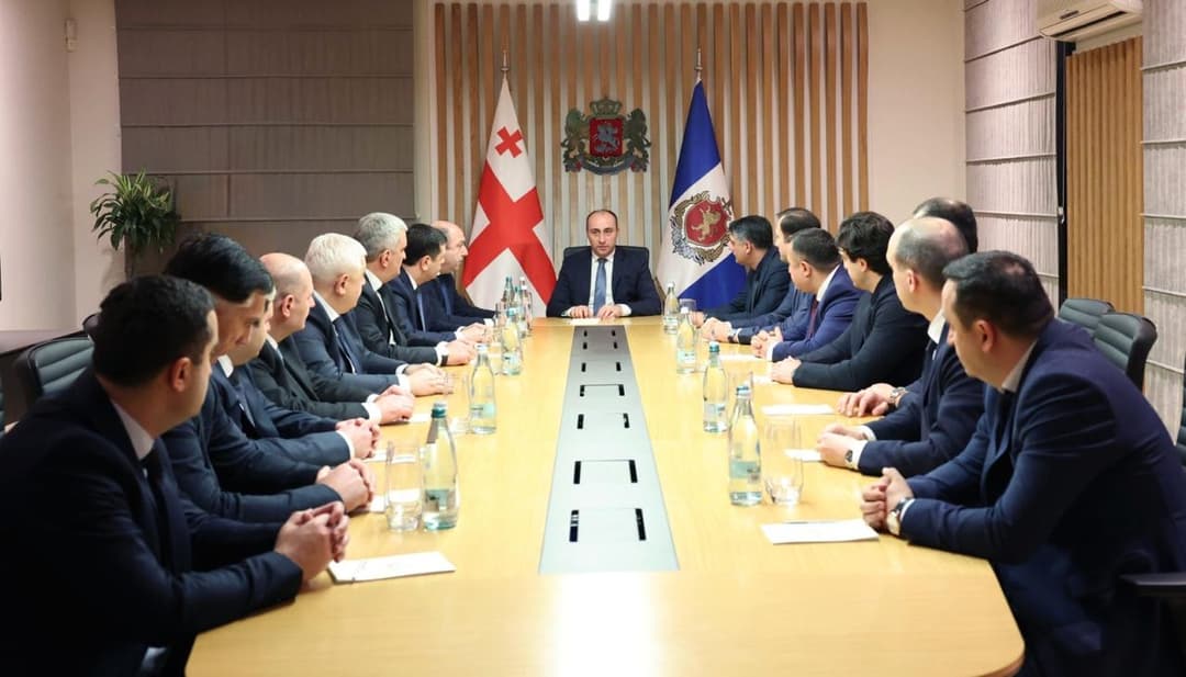 გეკა გელაძემ თბილისის პოლიციის დეპარტამენტის ხელმძღვანელ პირებთან სამუშაო შეხვედრა გამართა