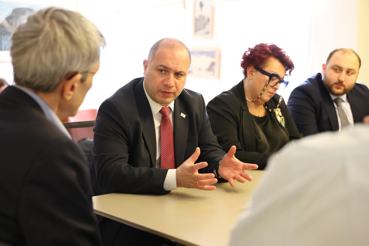 The discussions focused on the establishment of a Kartvelology Center dedicated to the study of Georgian language, culture, and history,