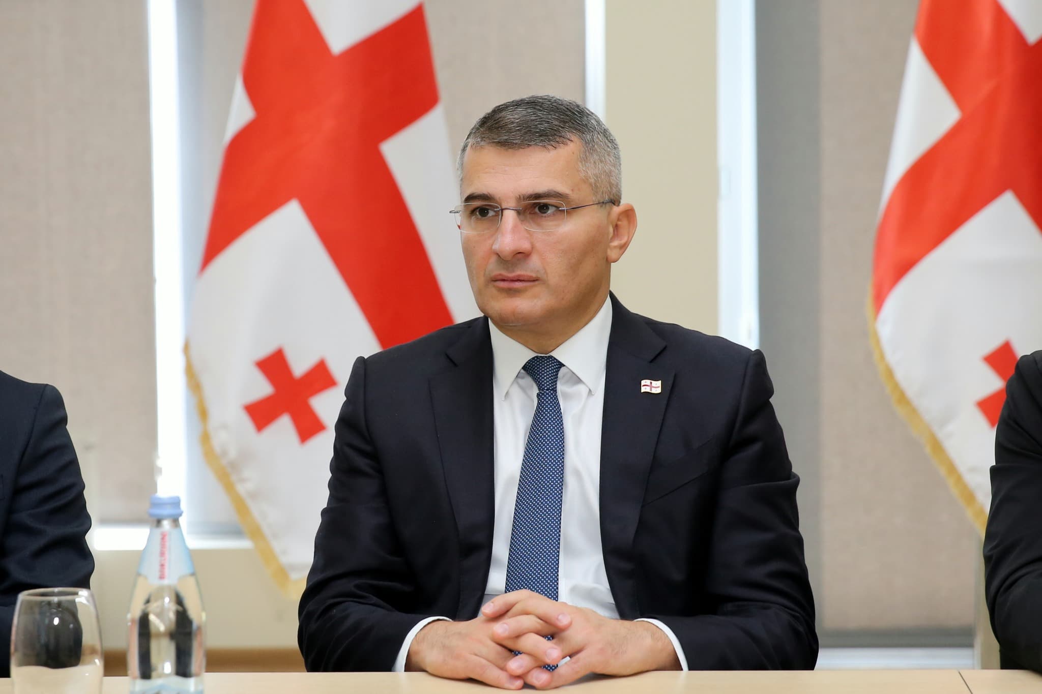 Mdinaradze travelled to the US from 7 to 10 February at the invitation of his American counterparts, the agency claimed