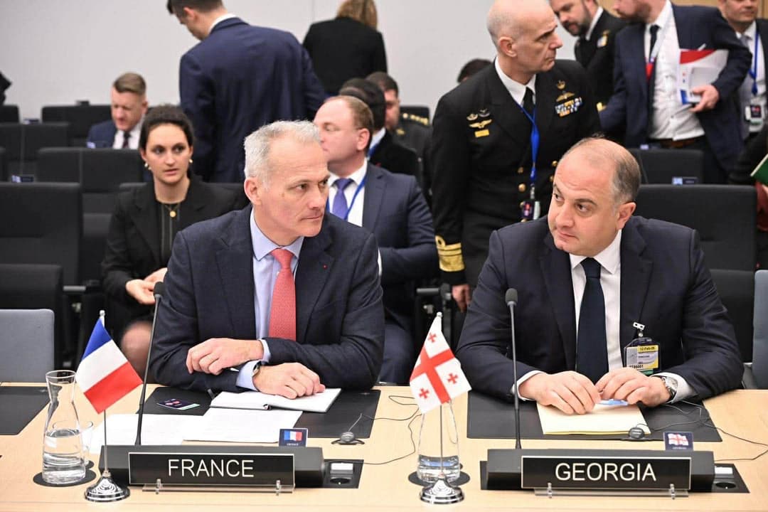 Georgian Defence Minister participates in 33rd Ramstein format meeting in Brussels