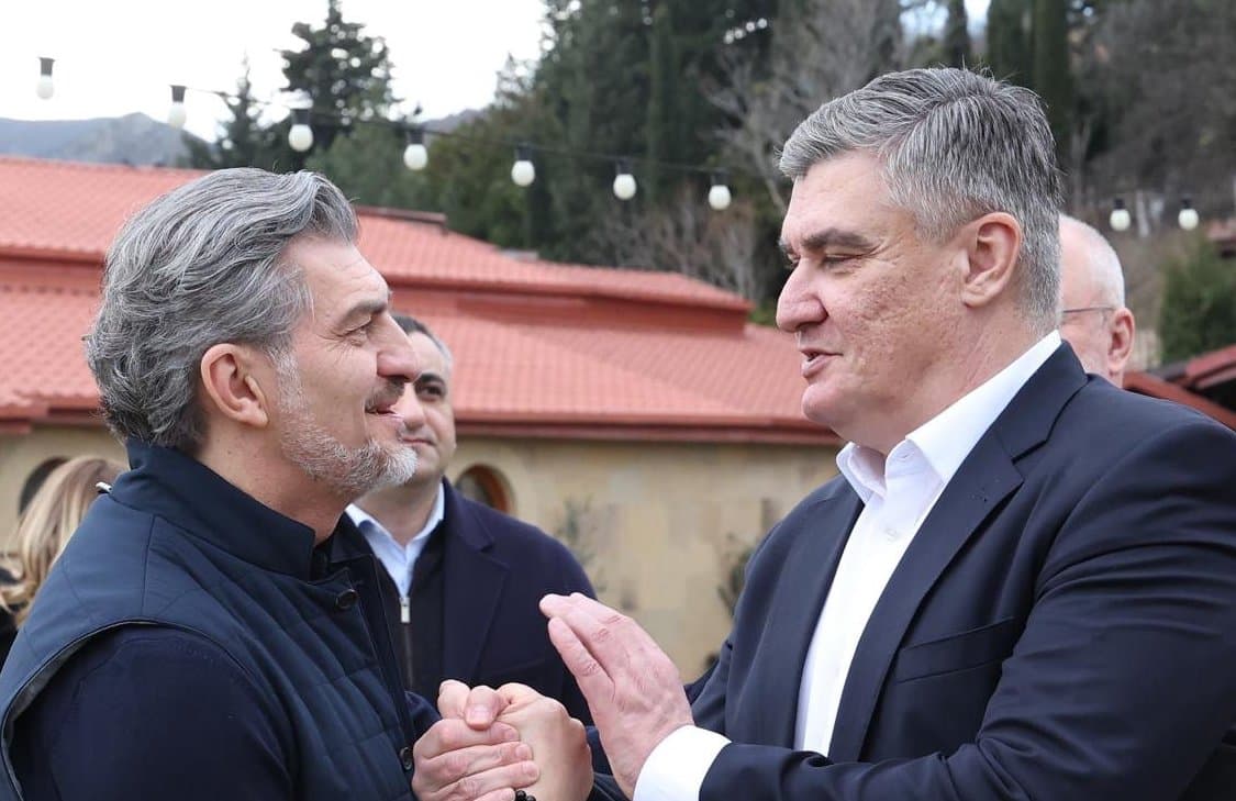 ხორვატიის პრეზიდენტის საქართველოში ვიზიტი დასრულდა