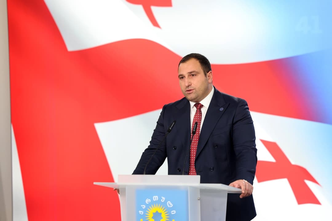 Ruling party leader Kirtskhalia calls claims of chemical poisoning of protesters ‘false campaign’