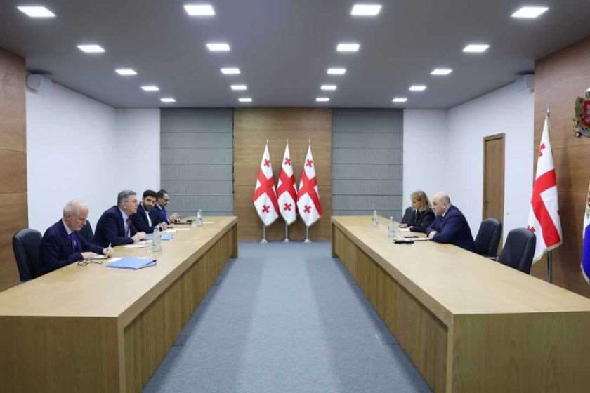 ალექსანდრე დარახველიძე მიგრაციის საერთაშორისო ორგანიზაციის ევროპისა და ცენტრალური აზიის რეგიონული ოფისის ხელმძღვანელს შეხვდა