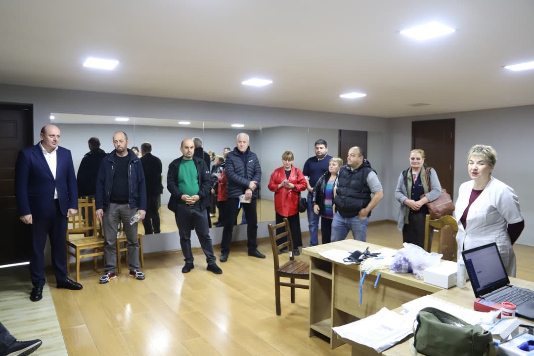 თერჯოლაში სისხლის უანგარო დონაციის აქცია ჩატარდა