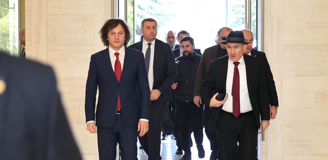 ნიკოლ ფაშინიანის ვიზიტი საქართველოში დასრულდა