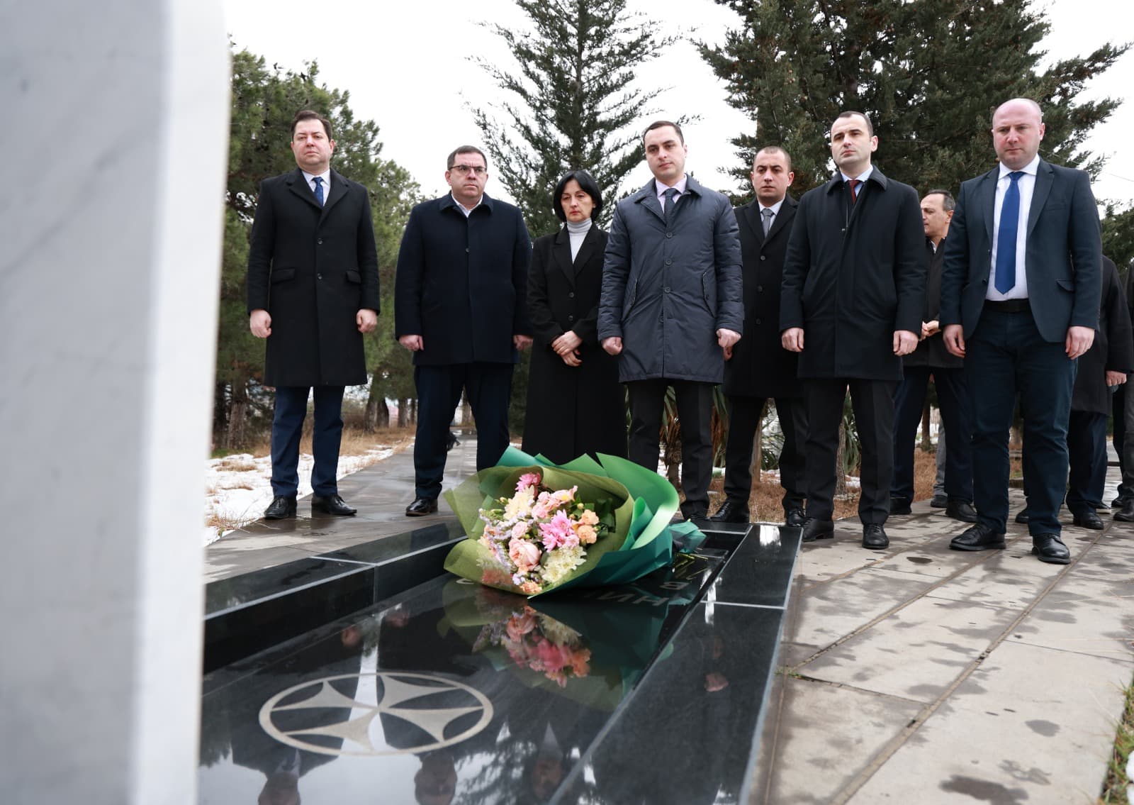 Gabeskiria was killed on September 27, 1993, during the fall of Sokhumi