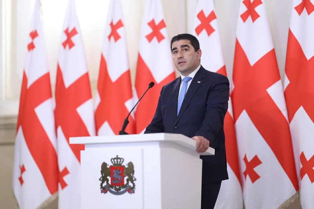 Georgian Parliament Speaker honours figure skating team after winter olympic success