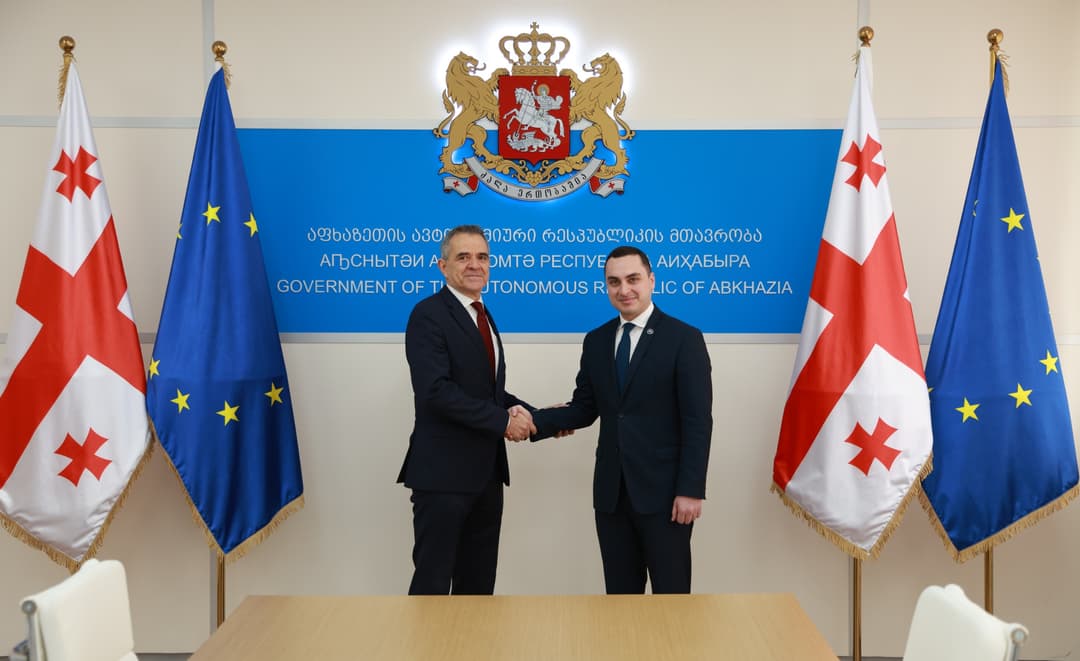 გიორგი ჯინჭარაძე საქართველოში ბულგარეთის რესპუბლიკის საგანგებო და სრულუფლებიან ელჩს შეხვდა