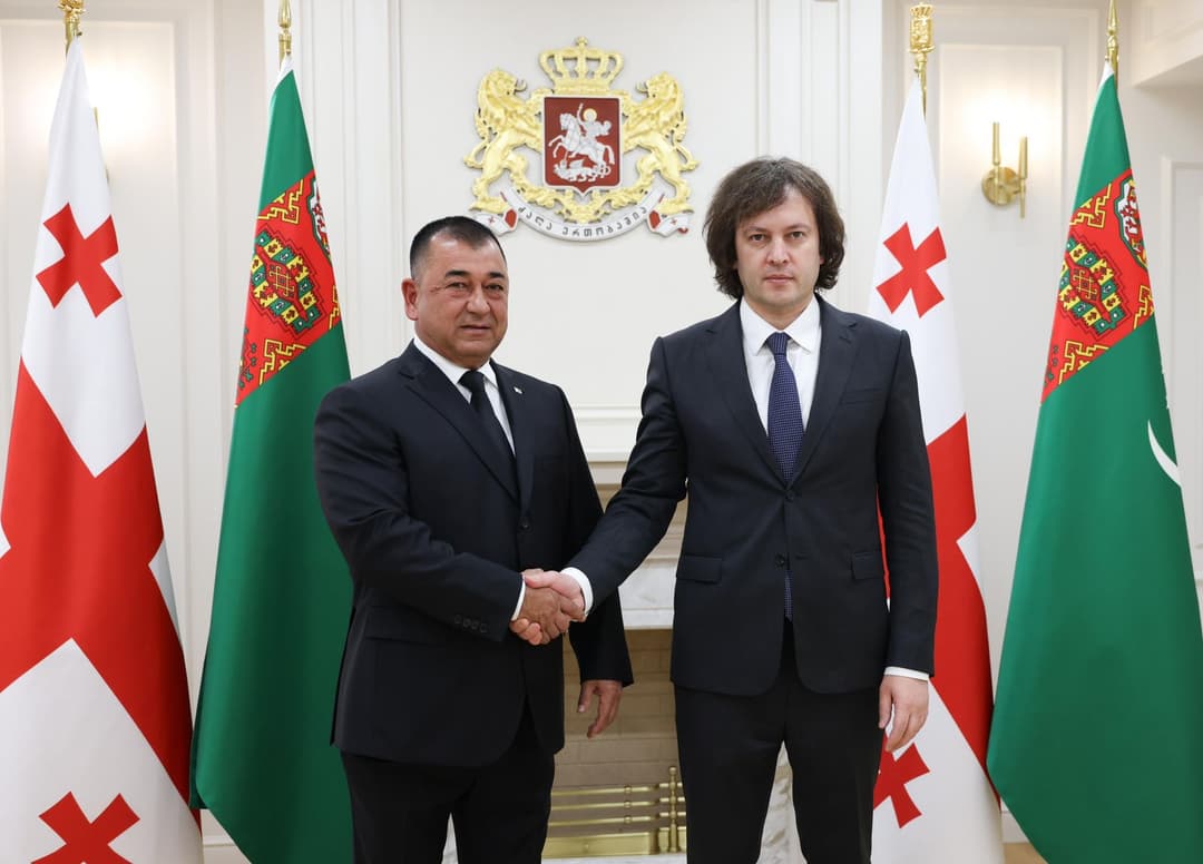 Georgian PM meets Turkmenistan deputy PM to discuss bilateral cooperation
