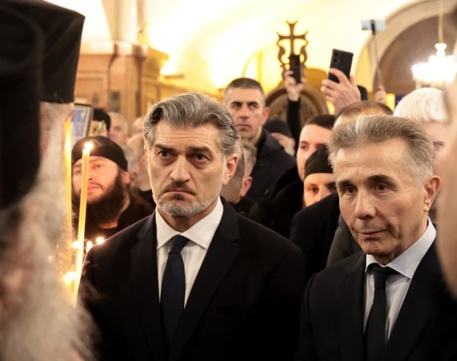 მიხეილ ყაველაშვილი საქართველოს კათოლიკოს-პატრიარქის სულის მოსახსენებელ პანაშვიდს დაესწრო