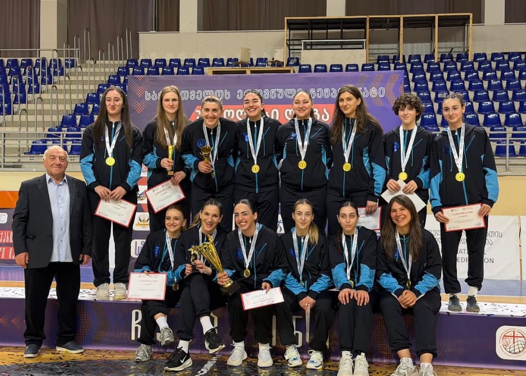 “ევროპის უნივერსიტეტის” ფრენბურთის გოგონათა გუნდი საქართველოს ეროვნული ჩემპიონია