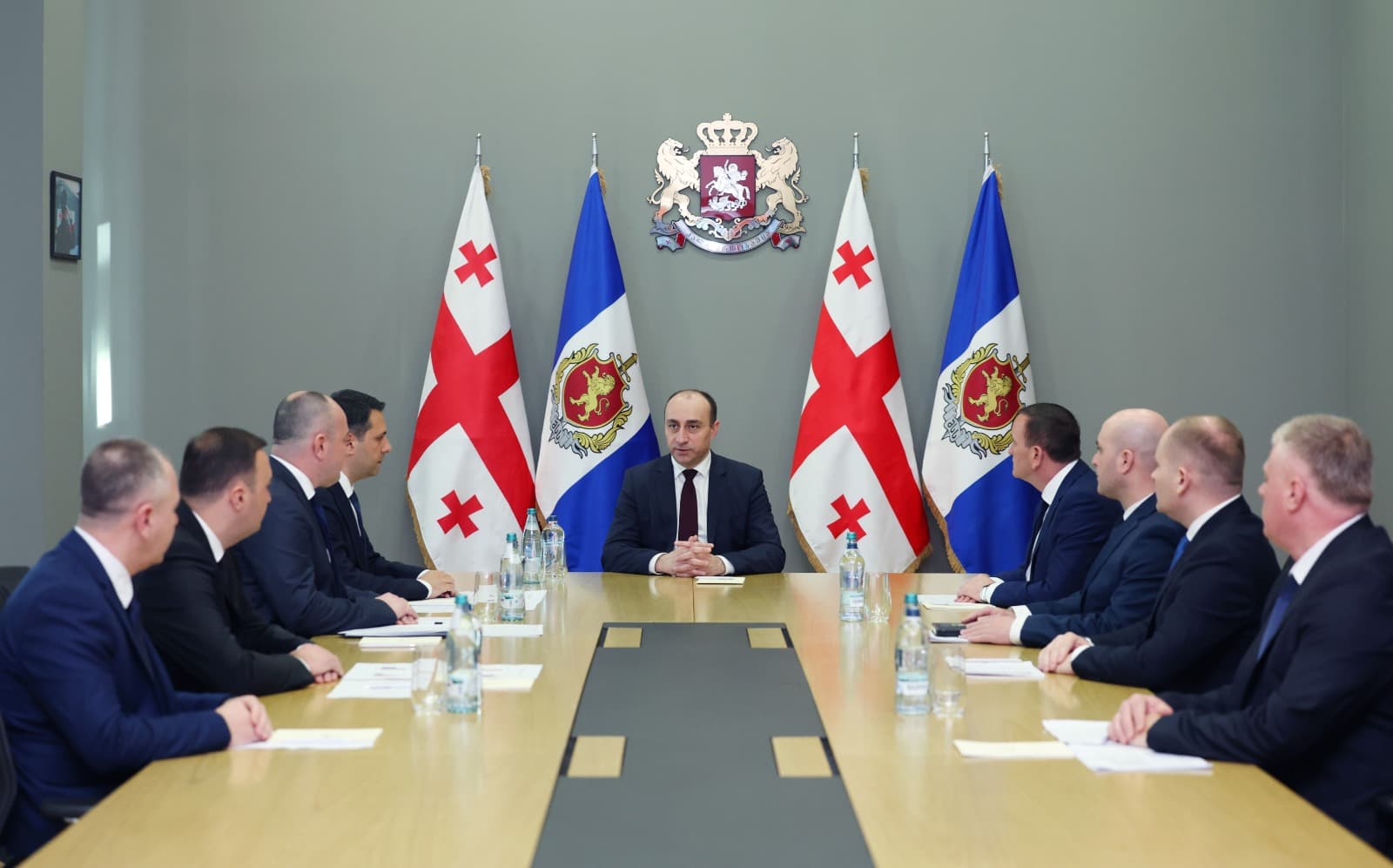 გეკა გელაძემ საპატრულო პოლიციის დეპარტამენტში სამუშაო შეხვედრა გამართა