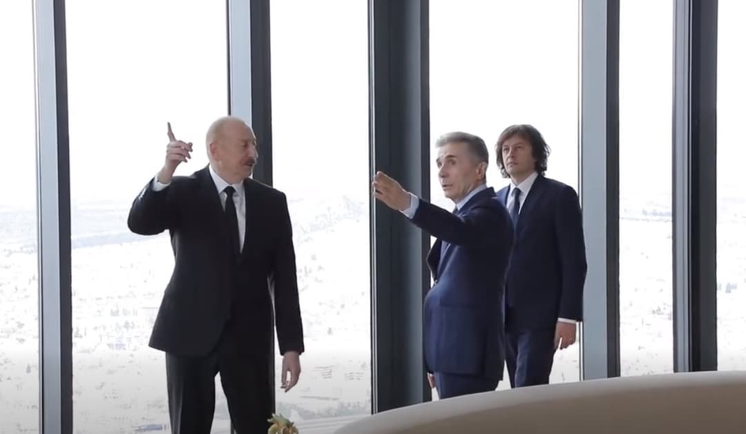 Georgia’s ruling party honorary chair hosts Azerbaijani President and delegation in Tbilisi