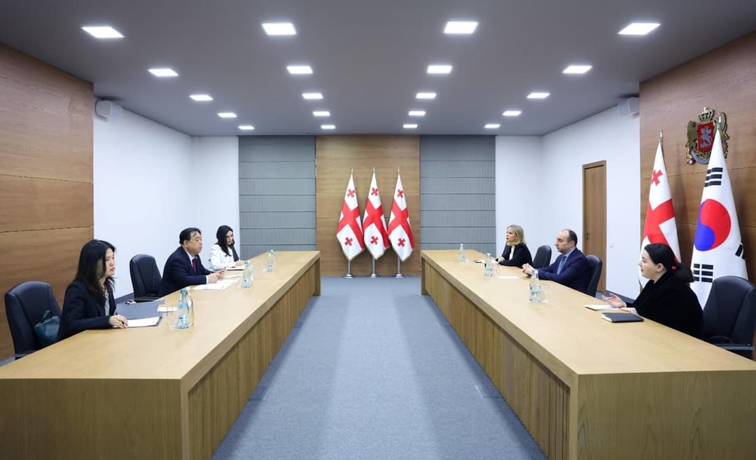 Georgia’s Interior Minister meets South Korean Ambassador to strengthen cooperation