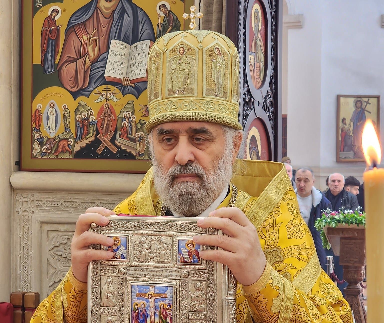 Expressing optimism for the country’s future, the cleric said he believed Georgia would continue to develop and prosper