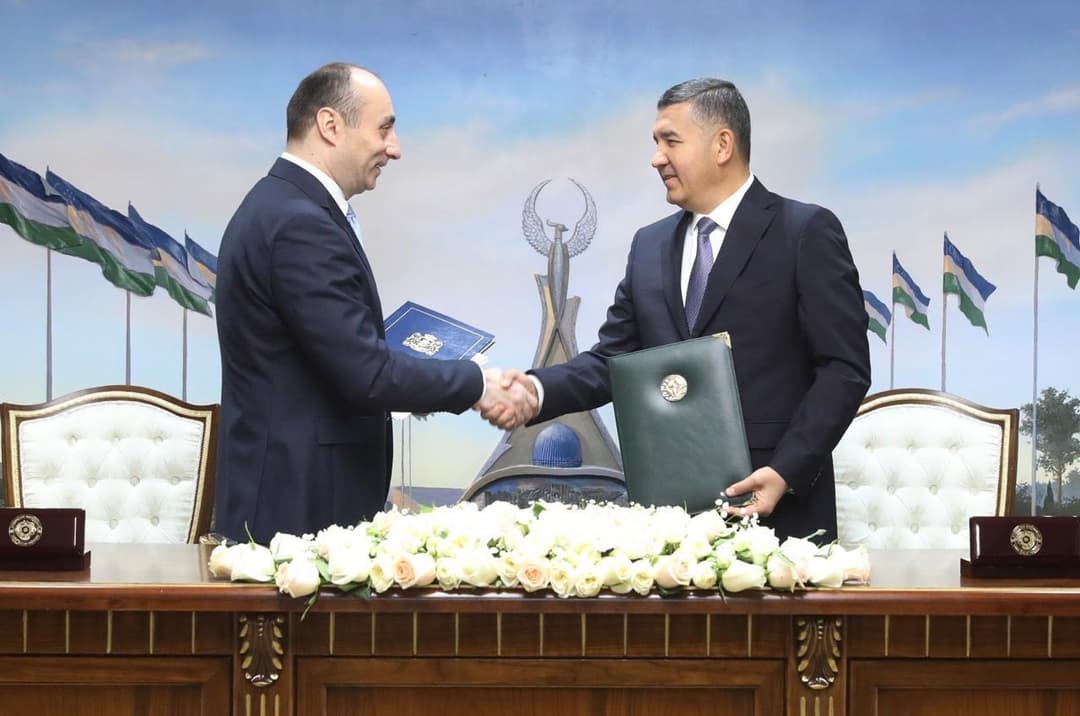 Georgian, Uzbek interior ministers sign cooperation deal during Tashkent meeting