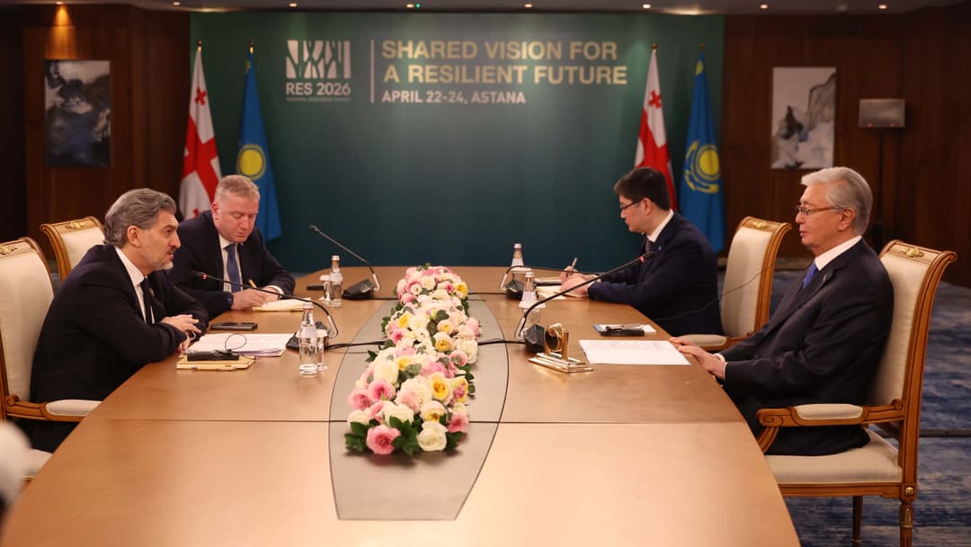 Georgia and Kazakhstan presidents discuss strengthening cooperation, Middle Corridor expansion