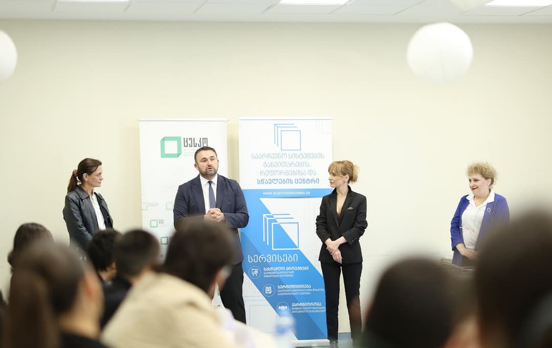 საგანმანათლებლო პროექტი "ვარ ჩემი სკოლის საარჩევნო ამბასადორი“ წარმატებით დასრულდა