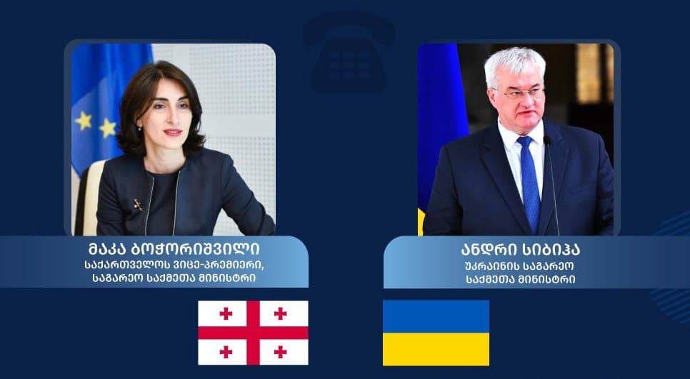 მაკა ბოჭორიშვილს და ანდრეი სიბიგას შორის სატელეფონო საუბარი გაიმართა