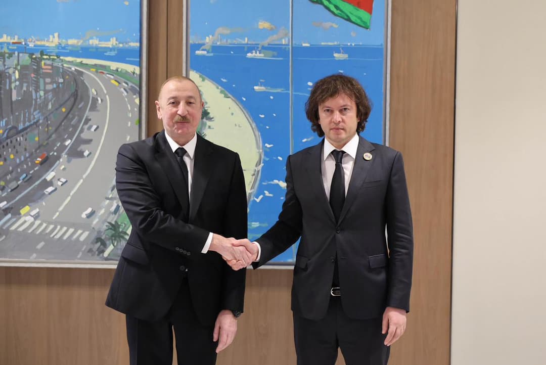 Georgia and Azerbaijan sign energy and transport agreements after Kobakhidze-Aliyev meeting