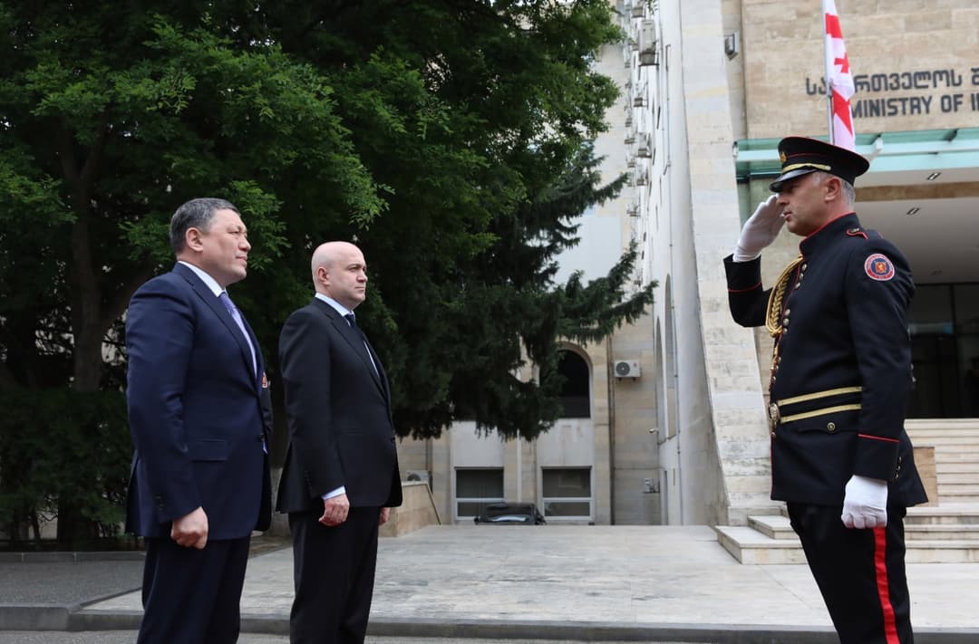 Georgian and Kazakh interior ministers hold talks in Tbilisi