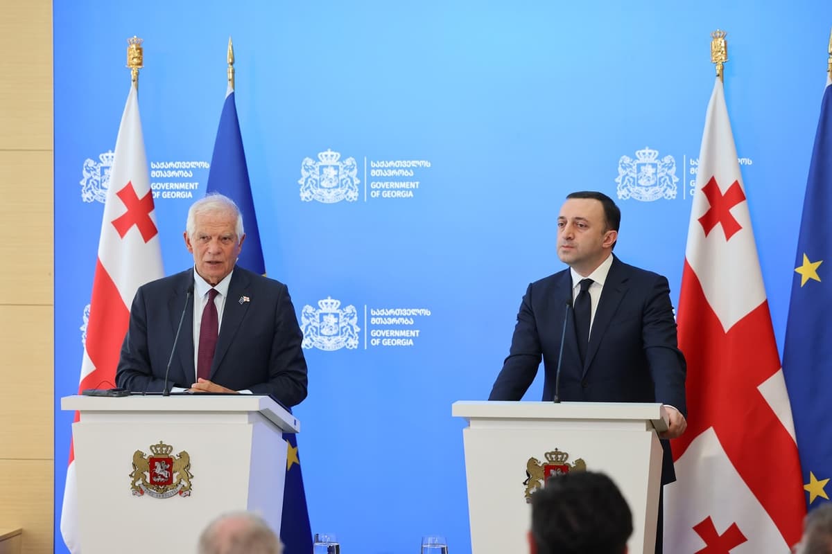 Borrell stresses “no shortcut” to accomplish EU candidacy reforms, slams anti-Western propaganda in Tbilisi visit