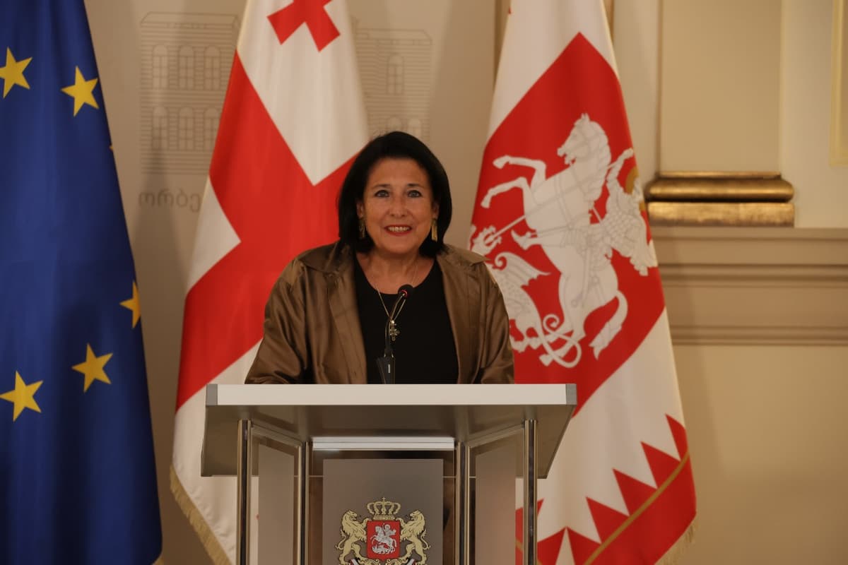 President Zurabishvili announces readiness for second term to guide Georgia back to EU
