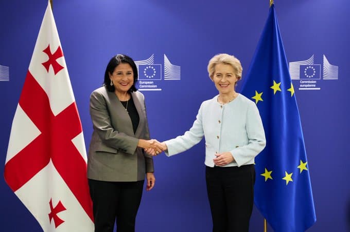 Ursula von der Leyen: Upcoming elections crucial for Georgia’s democracy
