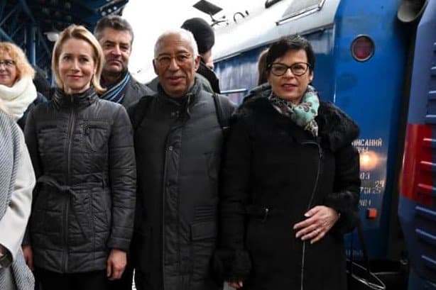New EU leadership visits Kyiv, affirms support for Ukraine