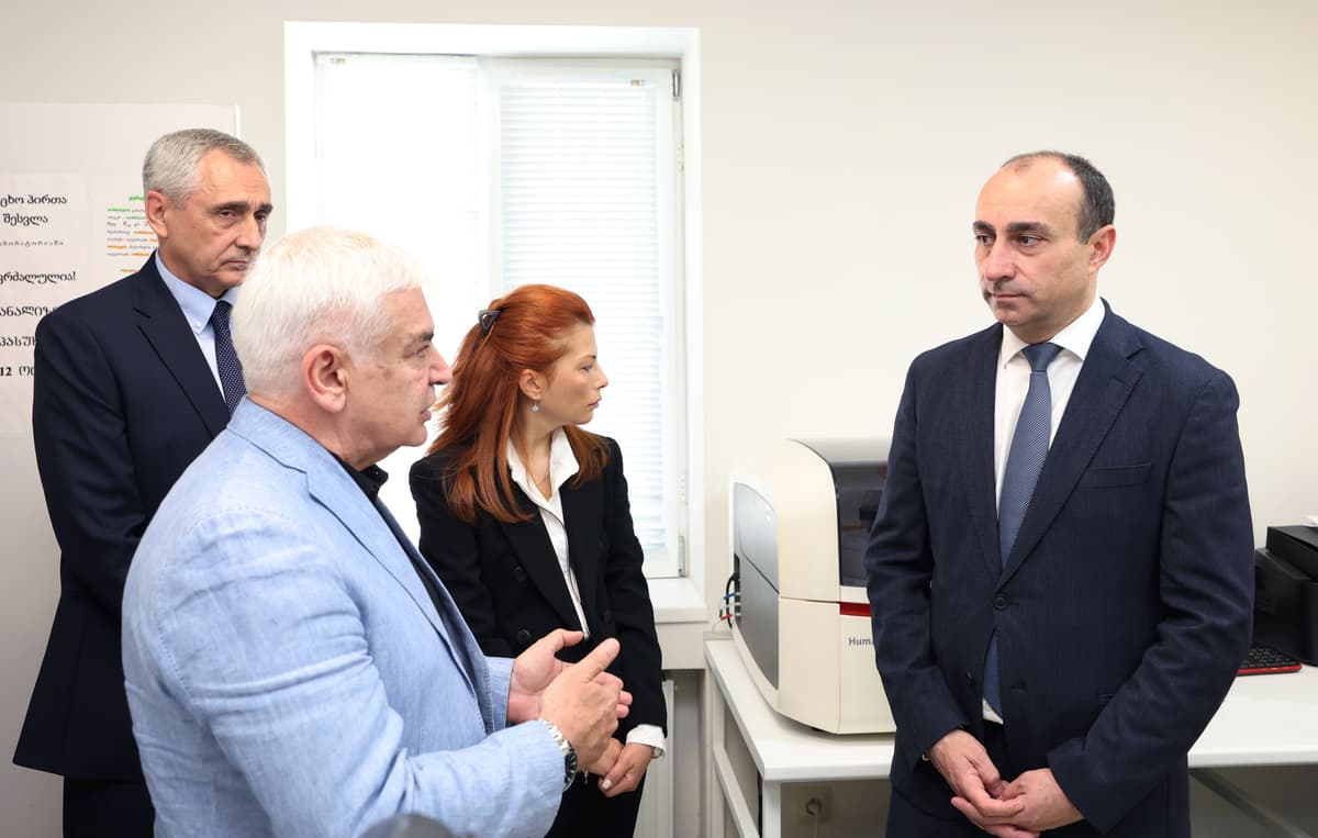 გეკა გელაძე შსს-ს ჯანმრთელობის დაცვის სამსახურის ინფრასტრუქტურას გაეცნო