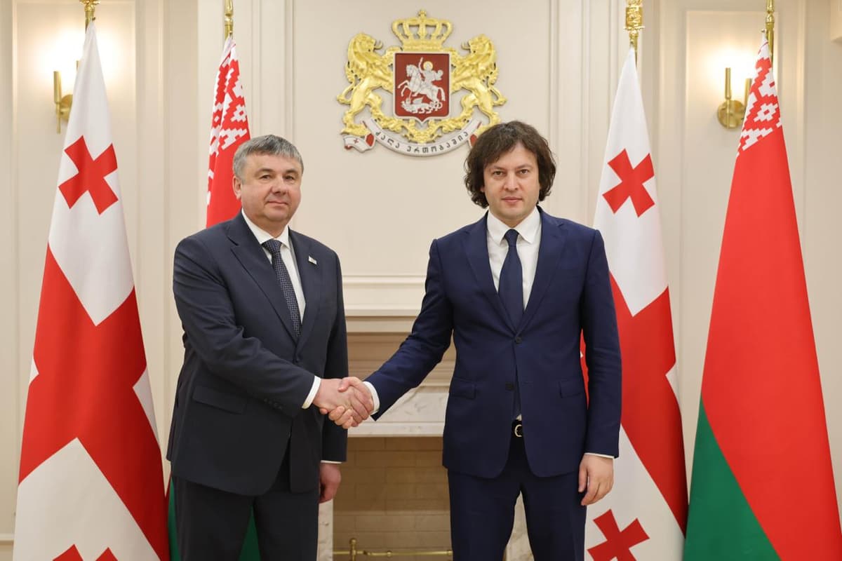 Georgian PM meets Belarusian deputy PM to discuss ties