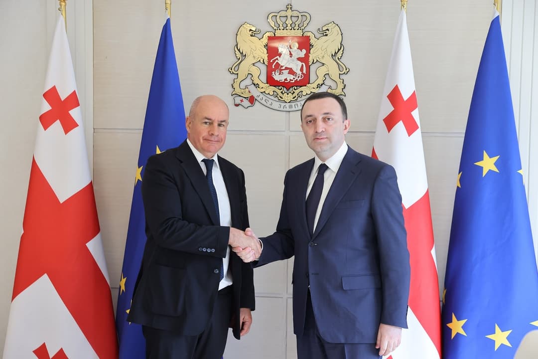 ირაკლი ღარიბაშვილი საერთაშორისო სათხილამურო ფედერაციის პრეზიდენტს შეხვდა