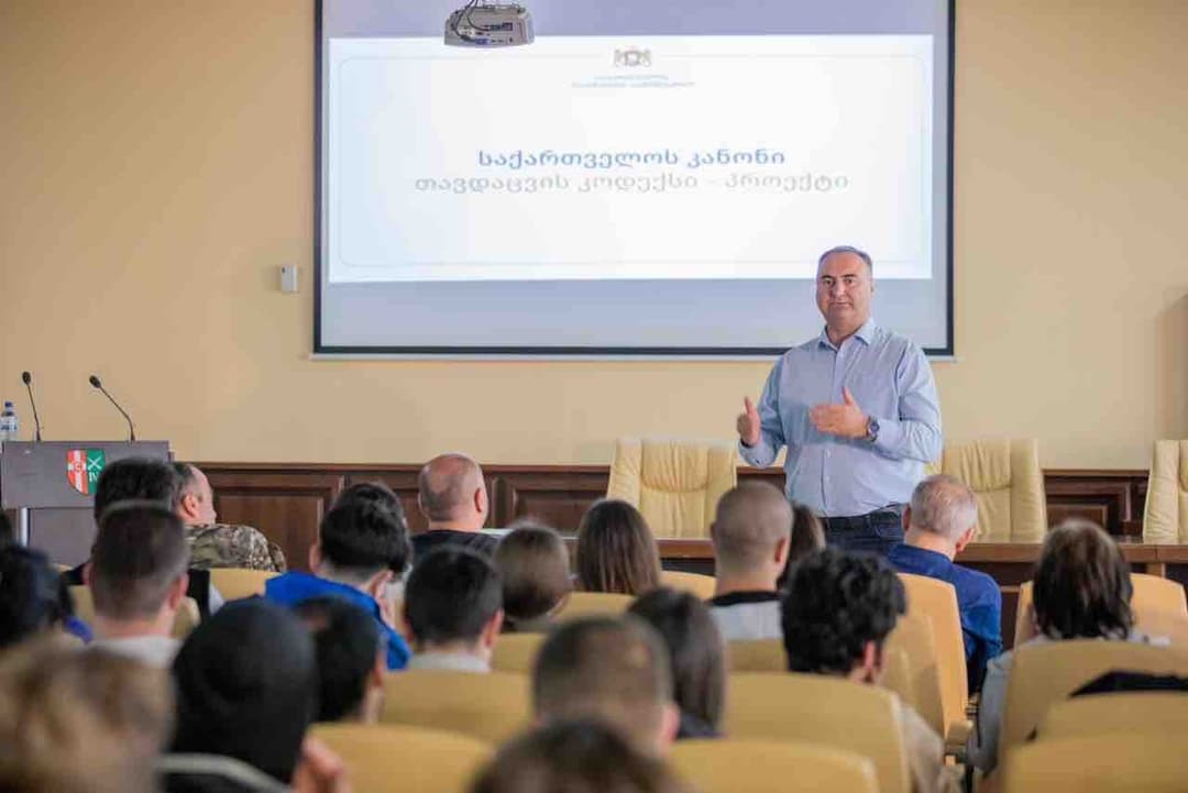 სტუდენტური პარლამენტის წევრები ვაზიანში იმყოფებოდნენ