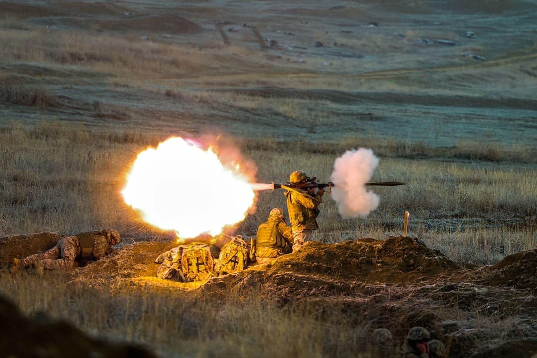 მე-13 ქვეითი ბატალიონის საველე სწავლება საბრძოლო სროლებით დასრულდა