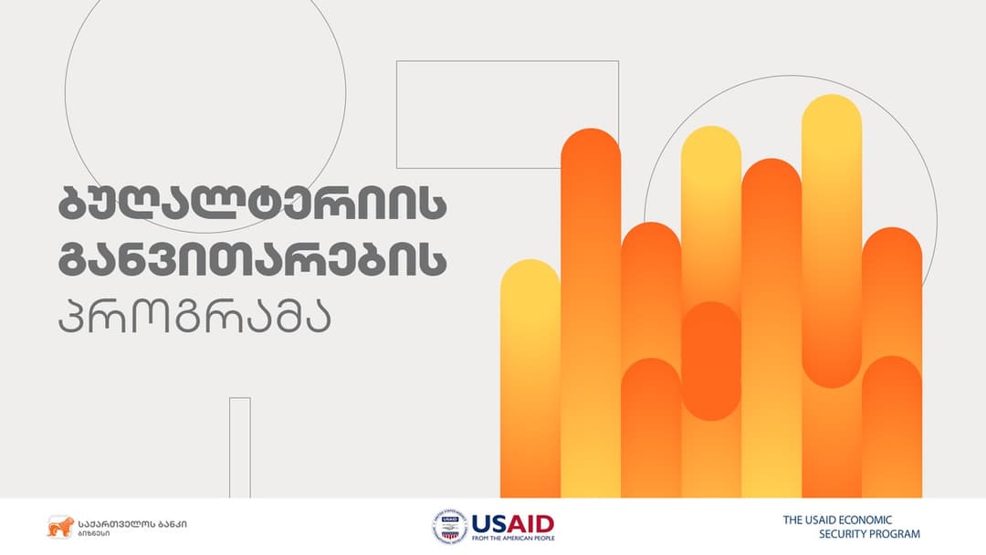 ბუღალტერიის განვითარების პროექტში “საქართველოს ბანკს” USAID-ის ეკონომიკური უსაფრთხოების პროგრამა უერთდება
