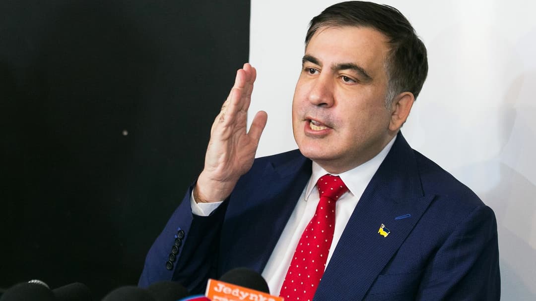 Saakashvili calls on opposition to leave parliament