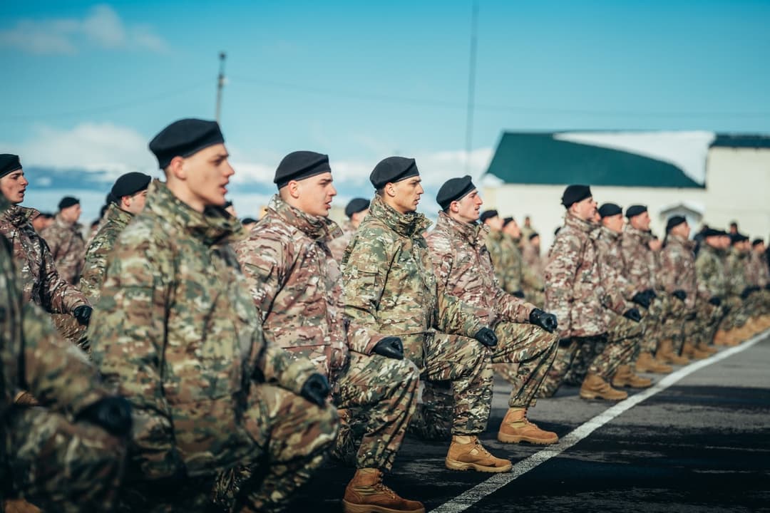 საწყისი საბრძოლო მომზადების ცენტრში რეკრუტებმა სამხედრო ფიცი დადეს