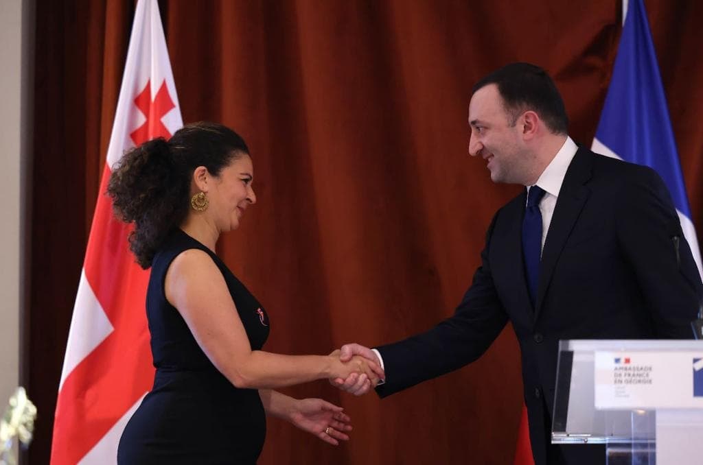 ირაკლი ღარიბაშვილი – კიდევ ერთხელ გამოვხატავ გულწრფელ მადლიერებას ფრანგი ერისადმი იმ გადამწყვეტი როლისთვის, რომელიც საფრანგეთმა ითამაშა 2008 წლის ომის დროს