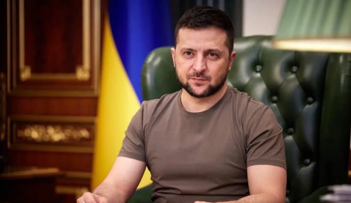 ვლადიმერ ზელენსკიმ უკრაინელებს მიმართა – განდევნეთ ეს მონები, განდევნეთ ოკუპანტები