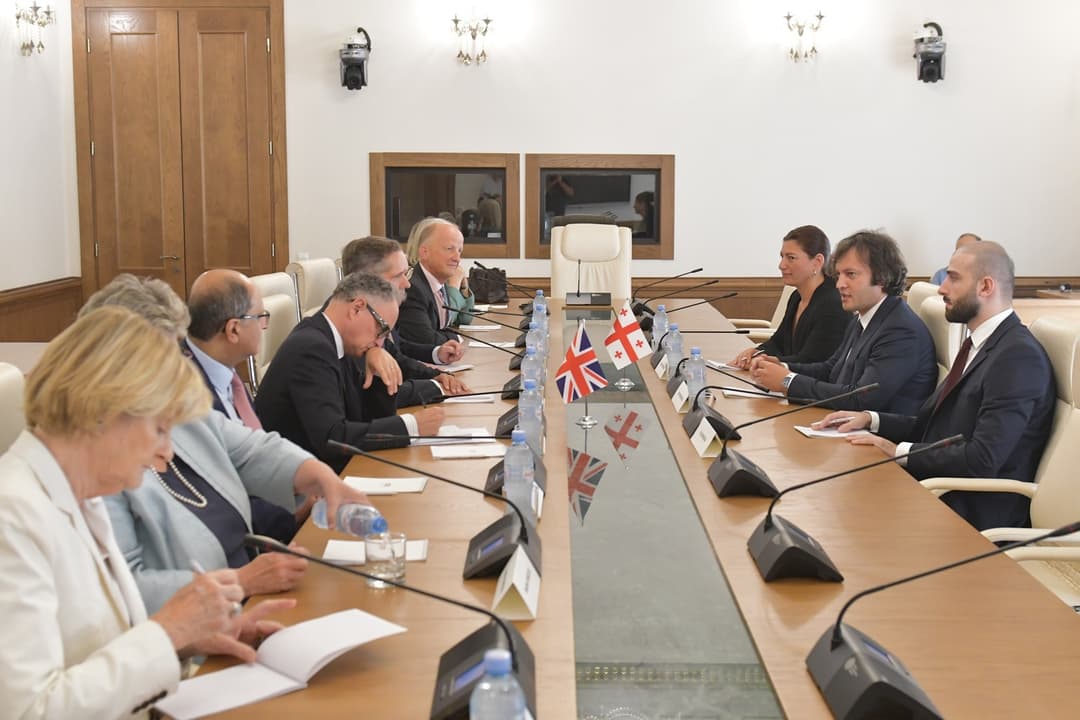 ირაკლი კობახიძე ჯონათან ჯანოგლის შეხვდა