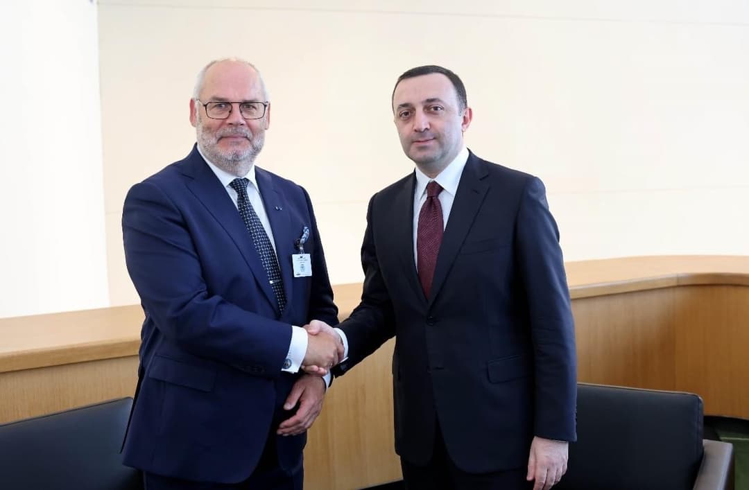 ირაკლი ღარიბაშვილი – განვიხილეთ საქართველო-ესტონეთის ტრადიციული მეგობრობა და გრძელვადიანი პარტნიორობა