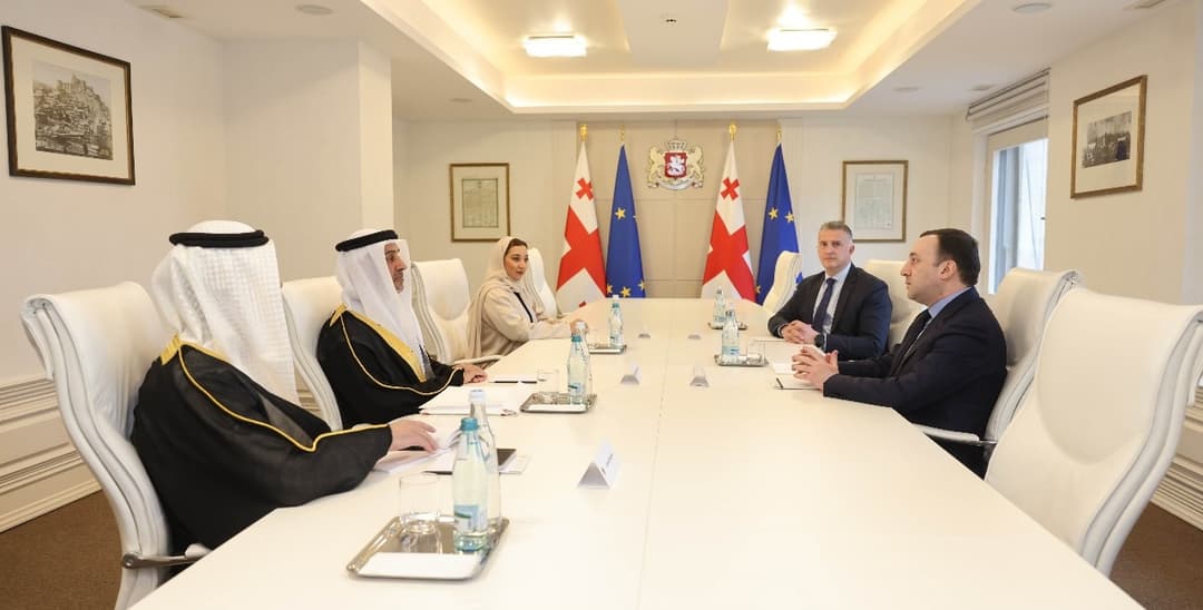 ირაკლი ღარიბაშვილი არაბთა გაერთიანებული საამიროების კაბინეტის საქმეთა მინისტრის მოადგილეს შეხვდა