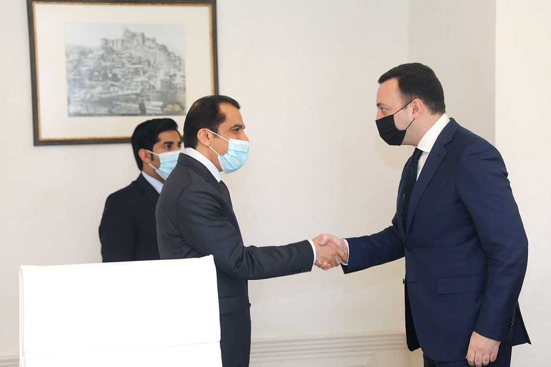 ირაკლი ღარიბაშვილი კატარის ახლადდანიშნულ ელჩს შეხვდა